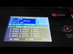 12S LTO 배터리는 C4012B 균형 충전기에 20A에 충전