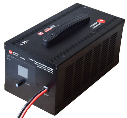 48V 3000W 13S LiPo, NMC, LiFe, LiTo, Pb, VRLA 납산 AGM, GEL 전자 자전거, 전기 오토바이의 배터리 충전기 1-55A