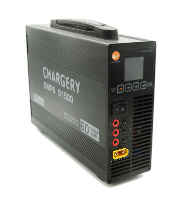 30V 24V 1500W 조절 가능한 UAV SMPS 배터리 충전기 컴팩트 E 리크샤 68mm 60A