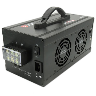 48V 3000W 13S LiPo, NMC, LiFe, LiTo, Pb, VRLA 납산 AGM, GEL 전자 자전거, 전기 오토바이의 배터리 충전기 1-55A