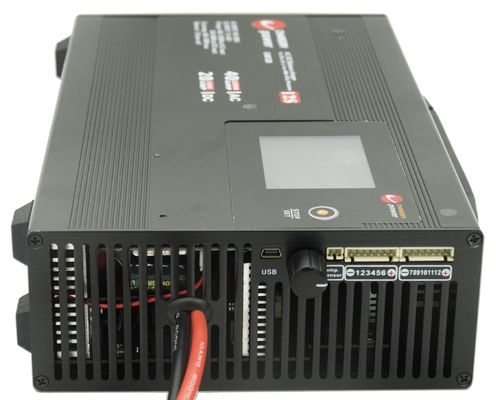 12S 40A 1500W 조절 가능한 리포 라이프 배터리 AC DC 균형 충전기 배제장 OEM