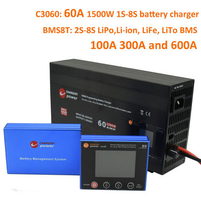 OEM NMC Lifepo4 배터리 관리 시스템 BMS 4S 6S 600A 고전압